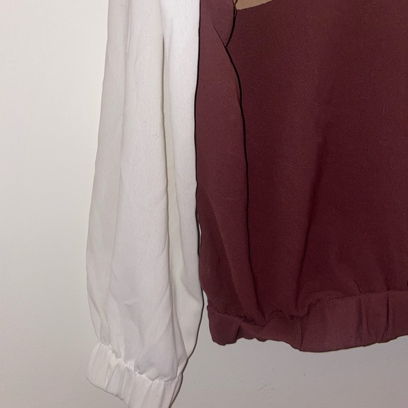 Women’s Colorblock Half-Zip Pullover with hood size small - Picture 3 of 10